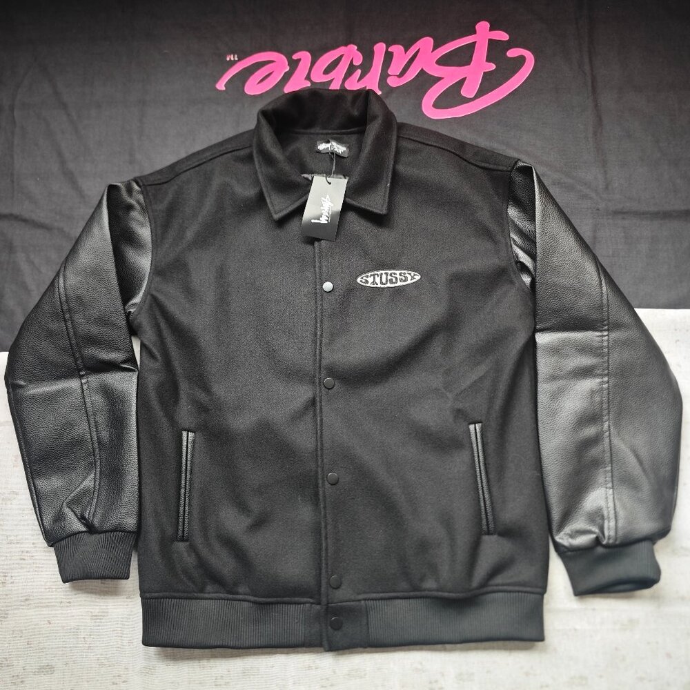 Stussy Globe Varsity Jacket
